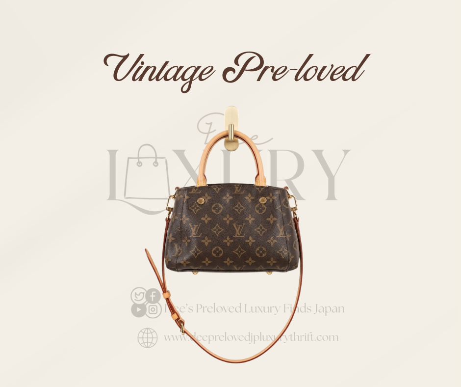 Louis Vuitton Montaigne BB — Monogram Canvas Handbag