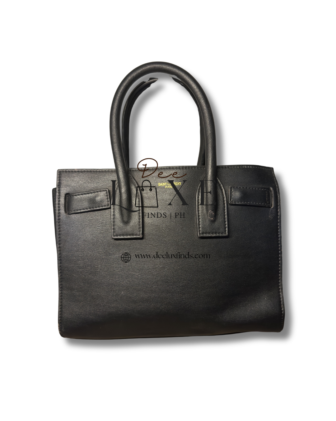 Saint Laurent Sac de Jour Baby Bag — interior base view