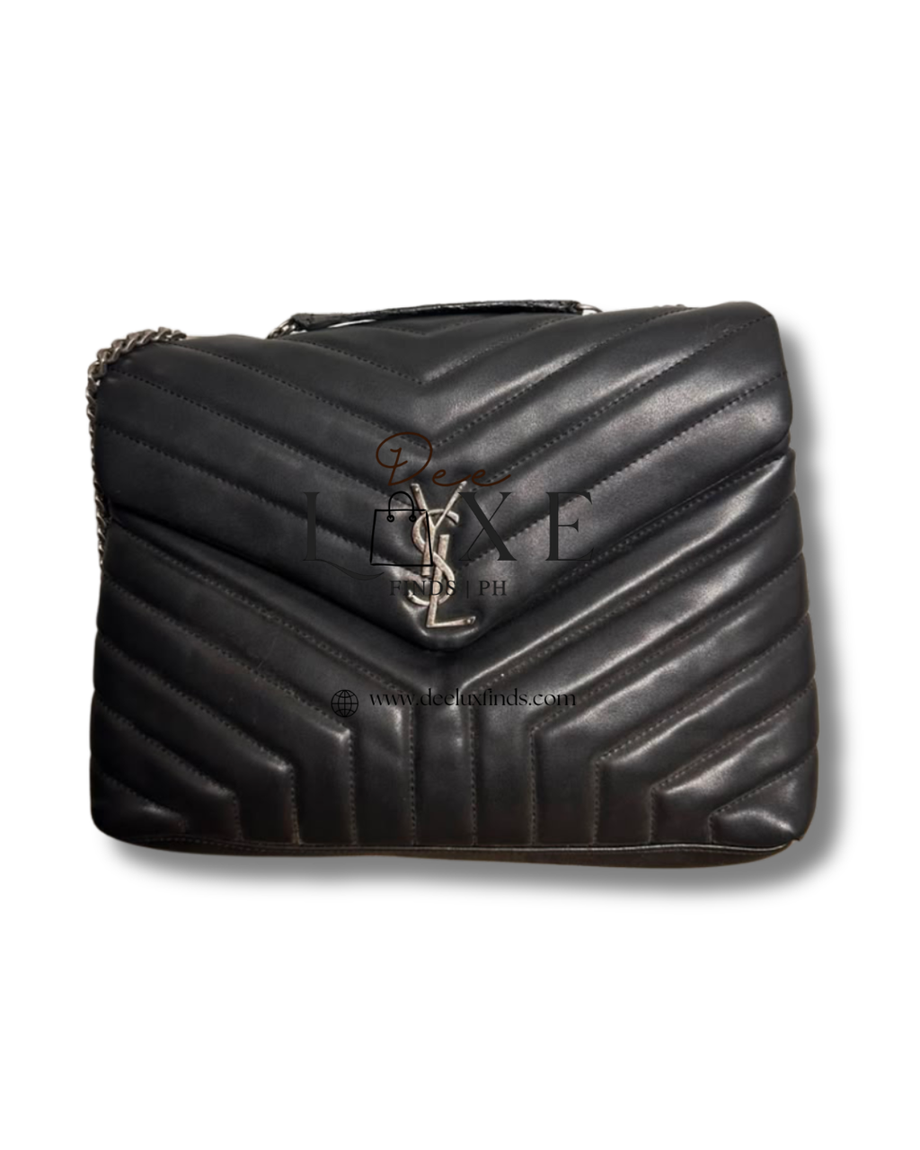 Saint Laurent Loulou — Black Lambskin