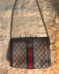 Gucci Ophidia - front with chain strap