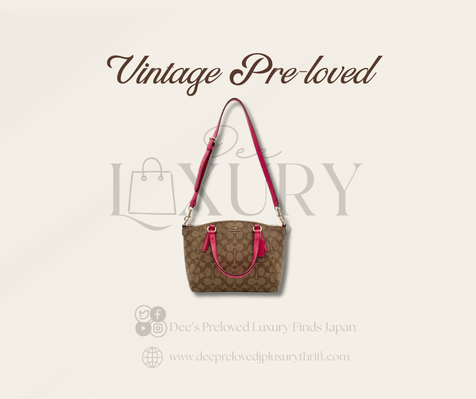 Coach Small Kelsey Satchel — Vintage Pre-Loved