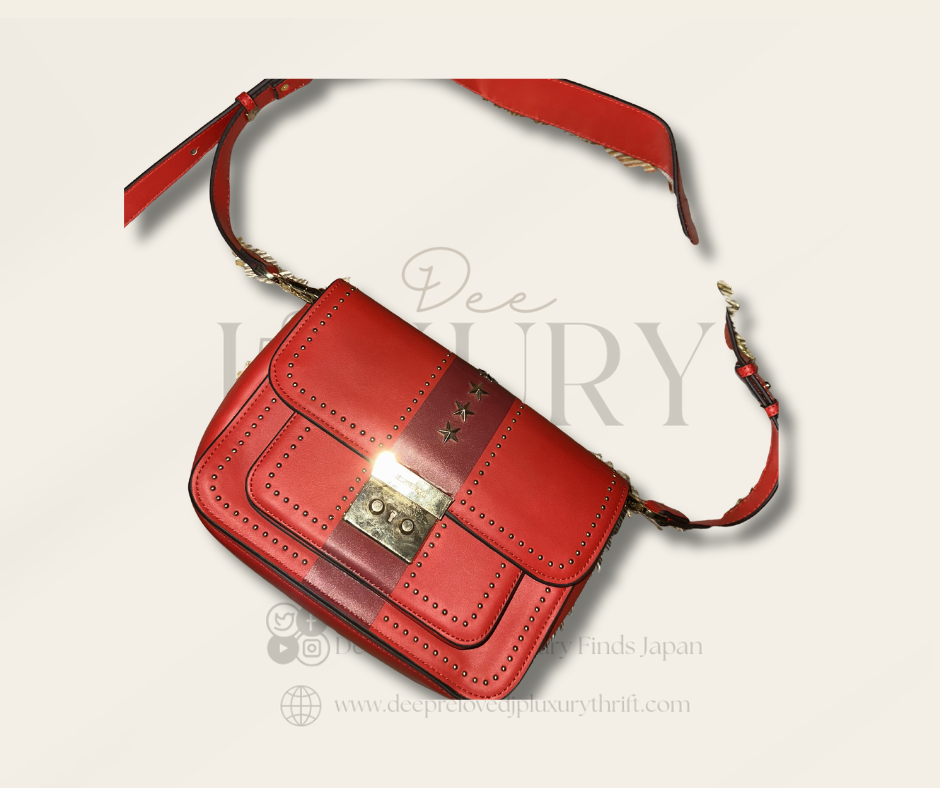 Michael Kors Sloan Editor Bag — Red | Vintage Pre-Loved