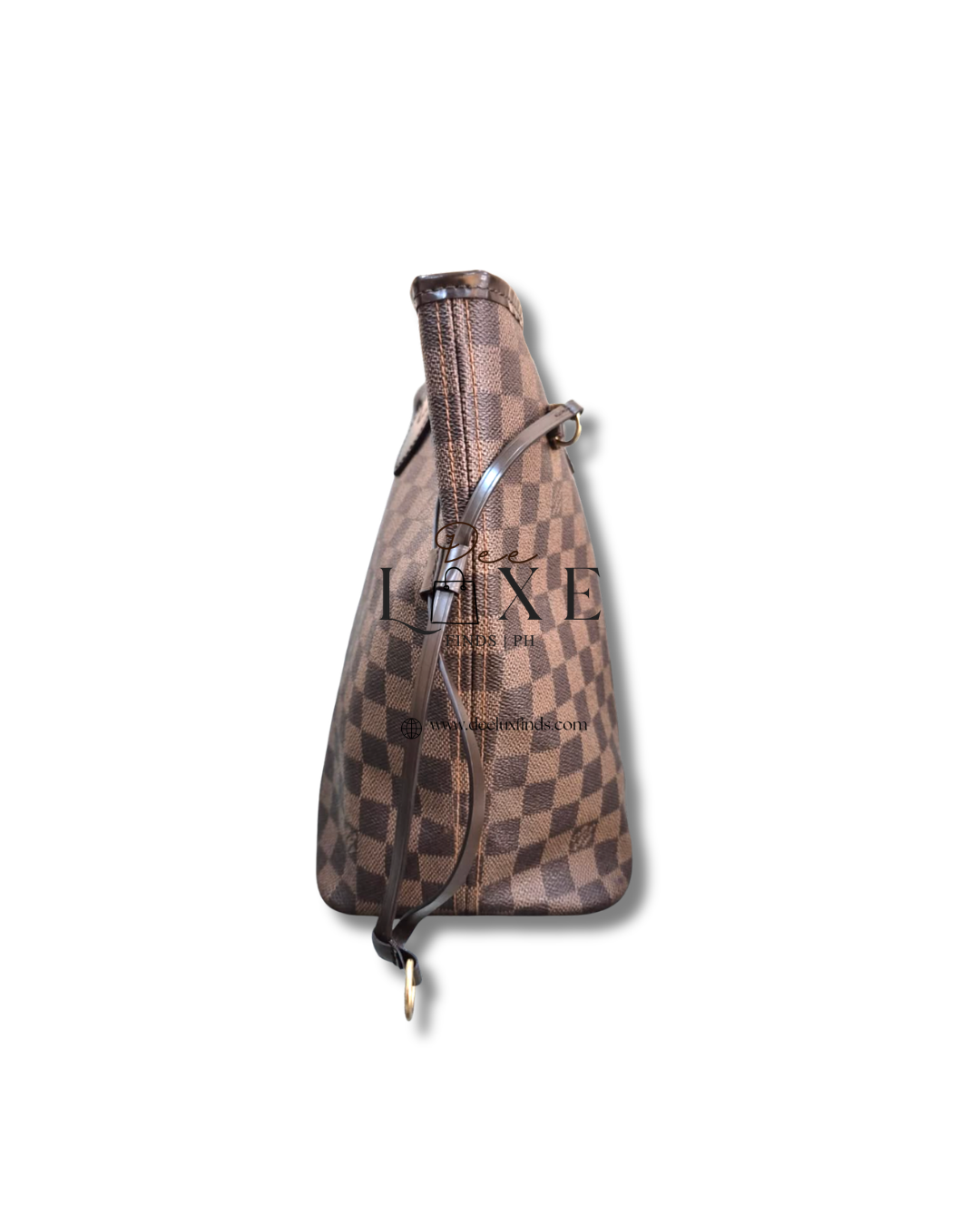 Louis Vuitton Damier Ebene Neverfull MM Tote Bag