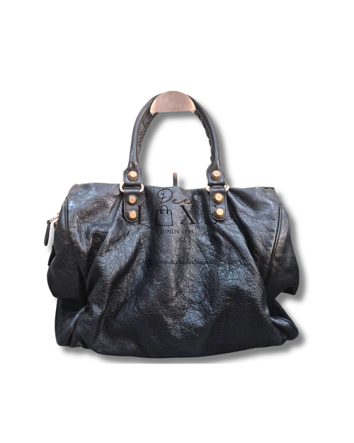Balenciaga City Black RGH - back full view