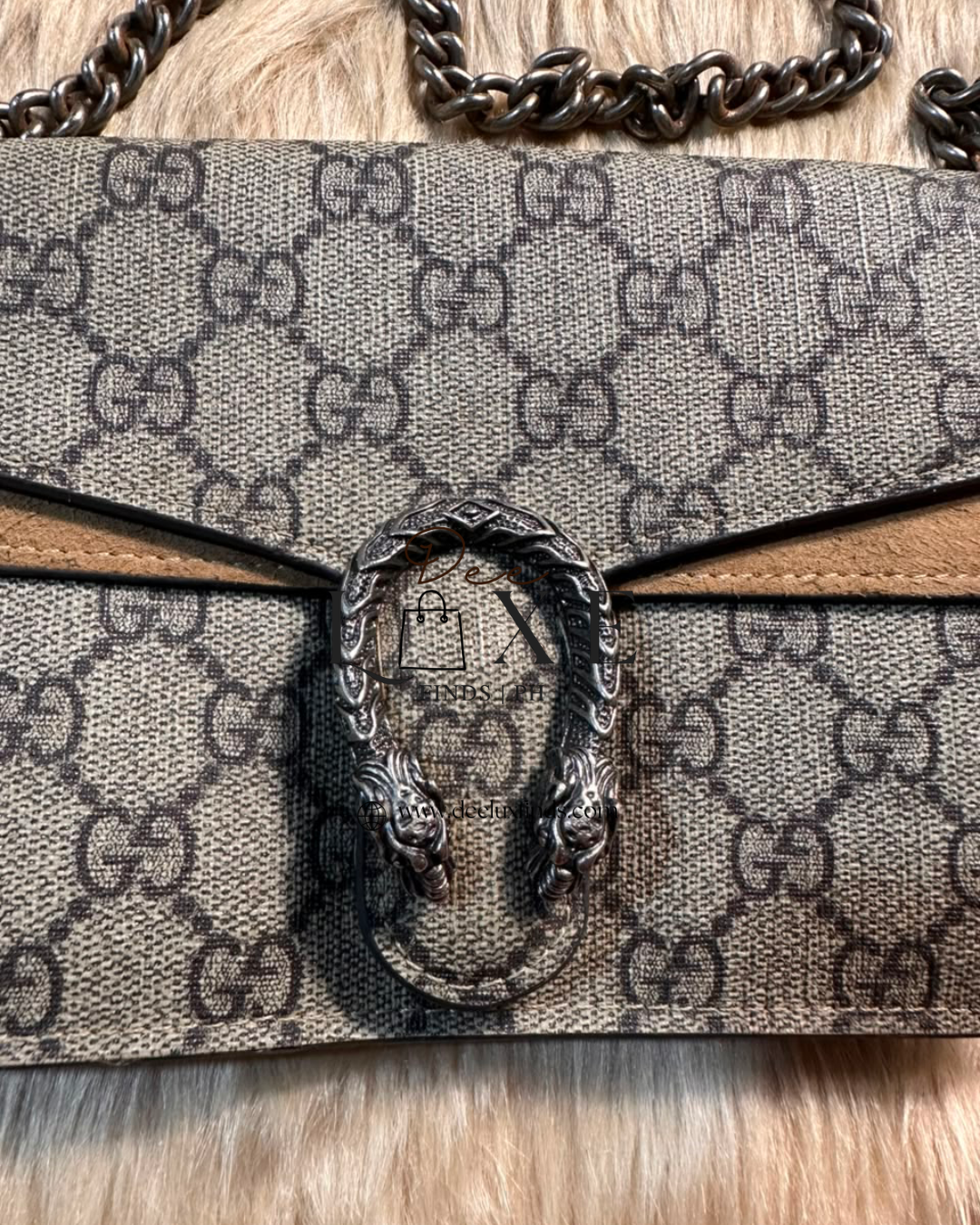 Gucci Dionysus - flap interior suede