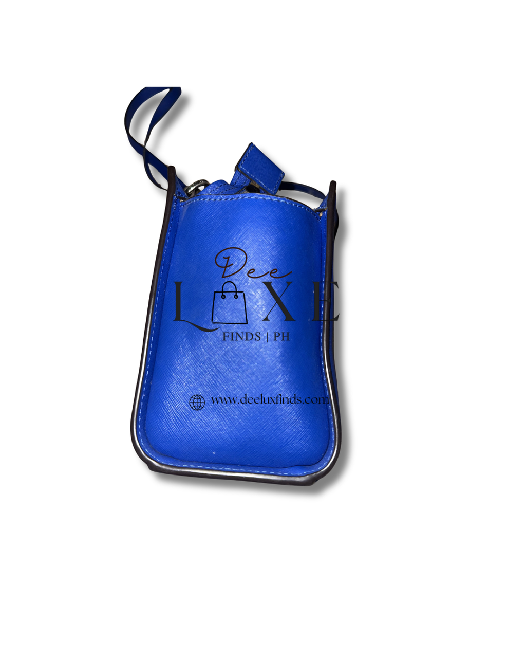 Michael Kors Selma Saffiano Mini Messenger — Electric Blue