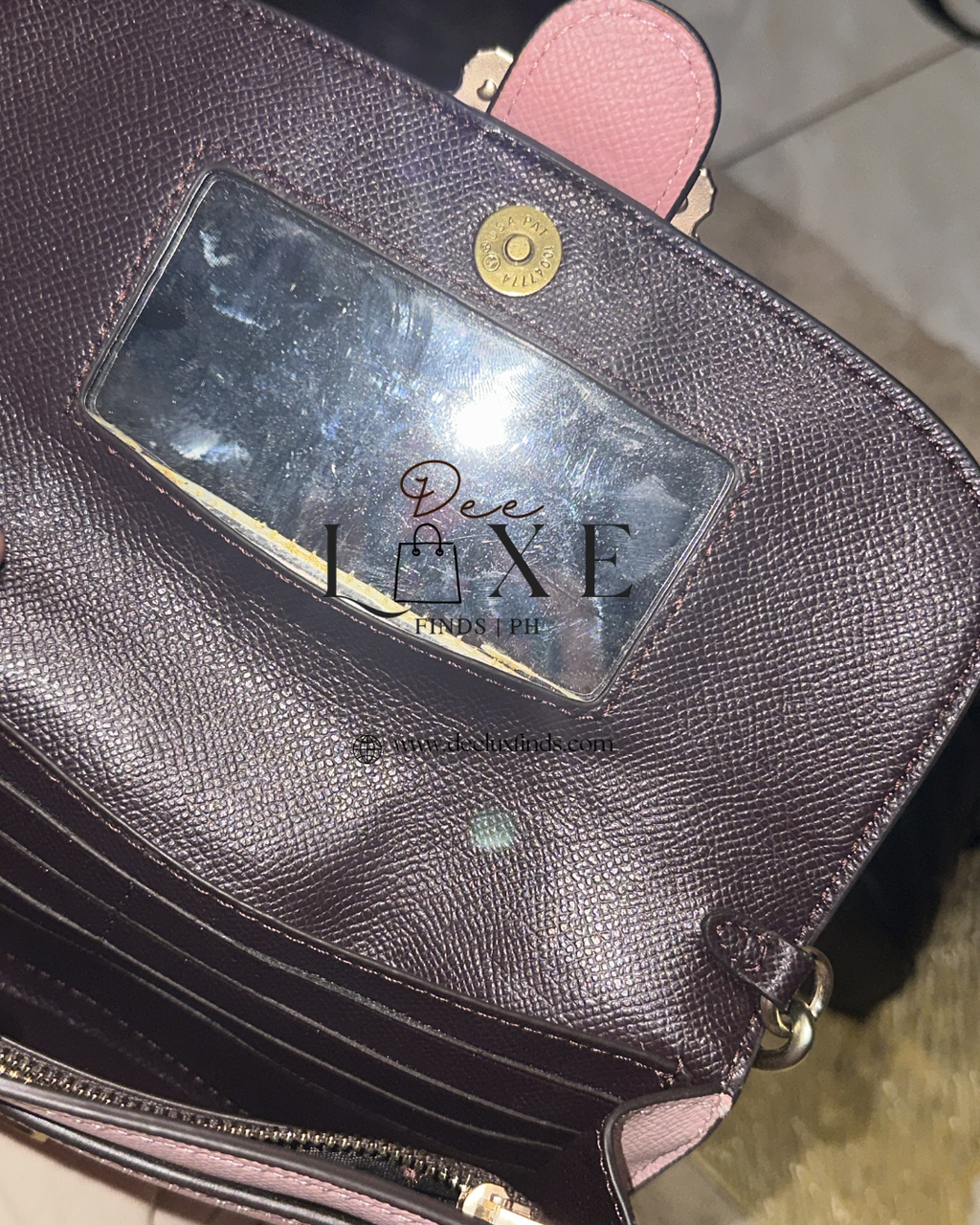 Coach Gemma Clutch Crossbody – Colorblock, Jeweled Buckle