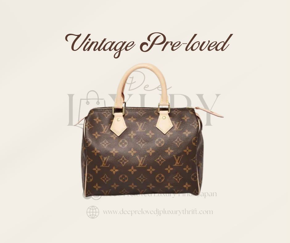 Louis Vuitton Speedy — Monogram Canvas