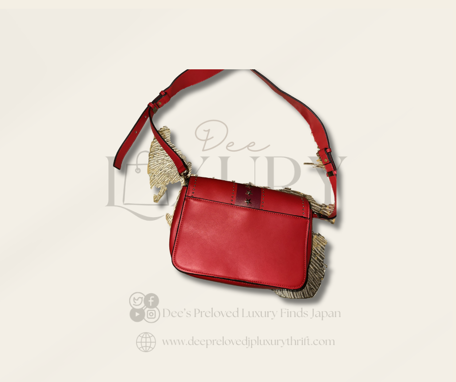 Michael Kors Sloan Editor Bag — Red | Vintage Pre-Loved