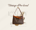 Louis Vuitton Delightful MM — Monogram Canvas Shoulder Bag