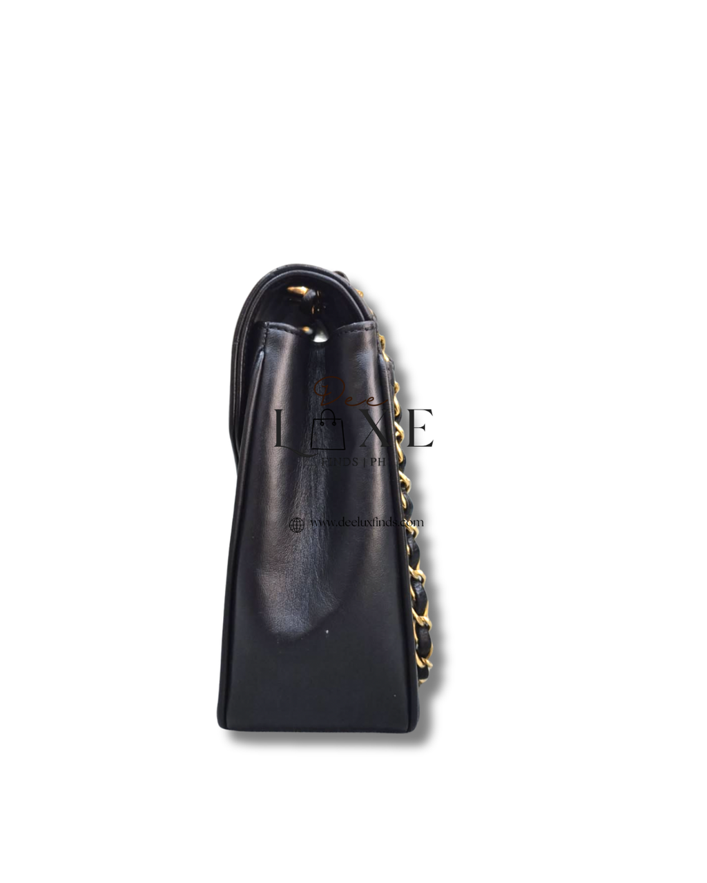 Chanel Vintage Chevron Flap - opposite side view
