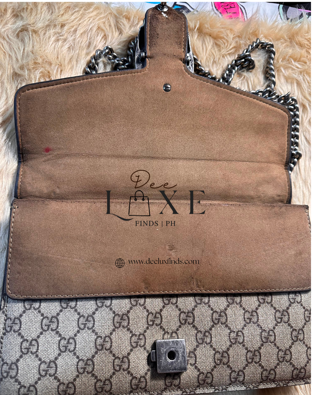 Gucci Dionysus - back GG canvas
