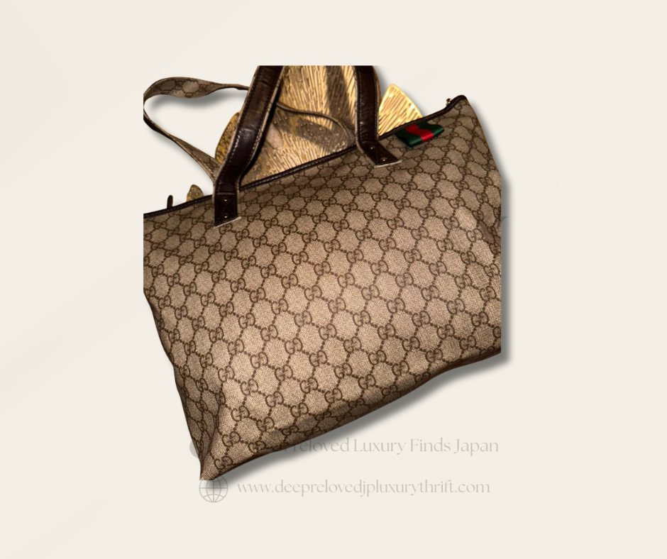 Gucci GG Supreme Tote Handbag Pre-loved/Vintage