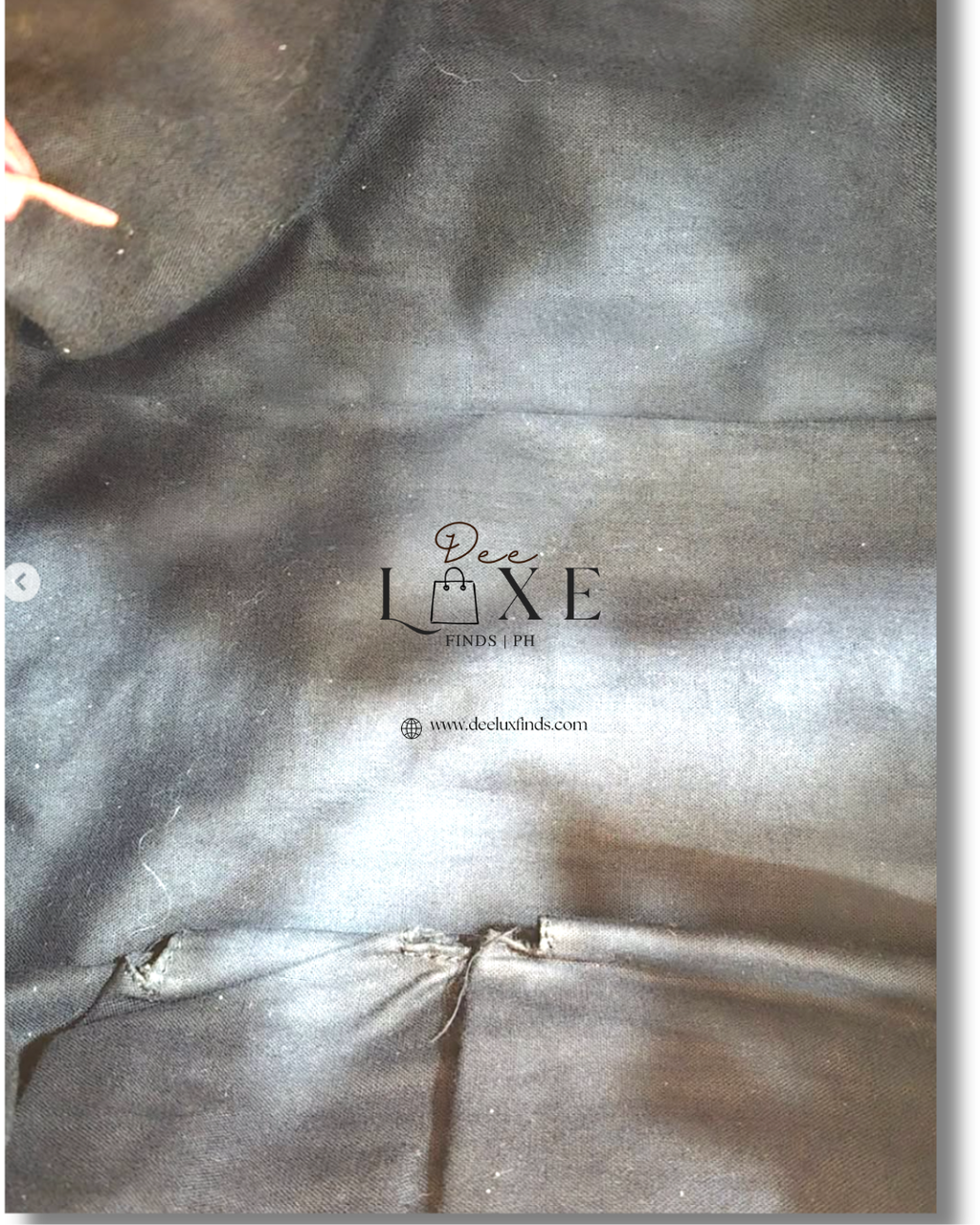 Balenciaga City Bordeaux - interior charcoal lining with seam wear