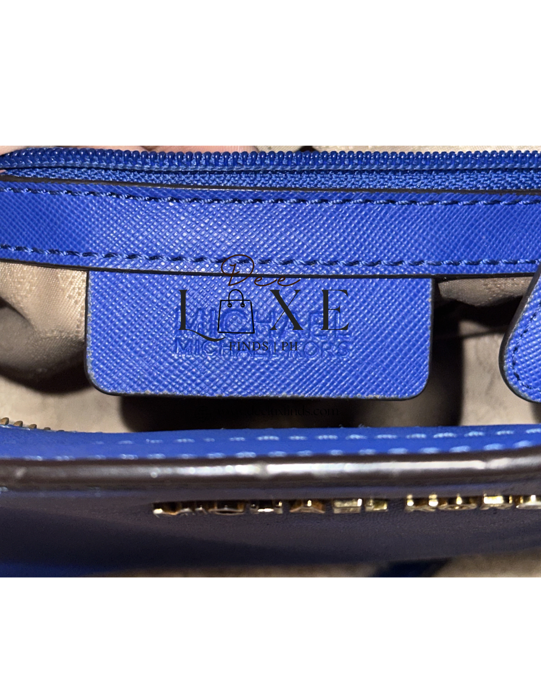 Michael Kors Selma Saffiano Mini Messenger — Electric Blue