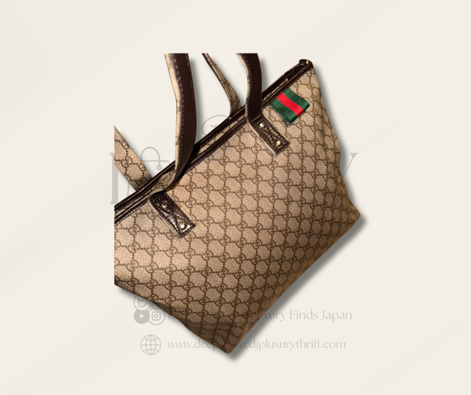 Gucci GG Supreme Tote Handbag Pre-loved/Vintage